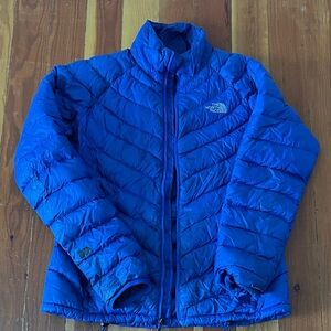 The North Face Women’s Vibrant Blue Puffer Jacket